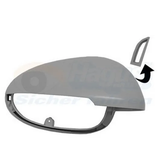 Capac Oglinda PORSCHE MACAN 2014-> Capac oglinda pentru vopsit cu avertizare banda dreapta Perioada 2014 2015 2016 2017 2018 2019 2020