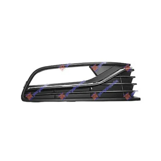 Grila Bara VW POLO 6R1 2009->2020 Grila bara fata cu gauri proiector dreapta Perioada 2014 2015 2016 2017