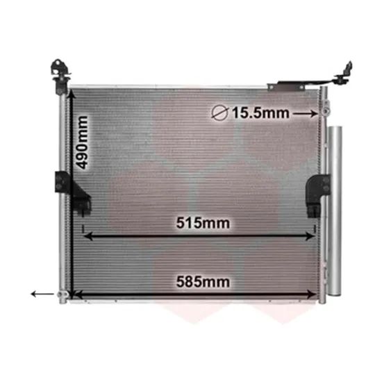 Radiator aer conditionat ALFA ROMEO 147 2000->2010 1.9 JTD 16V 100KW 136CP , pentru motor 192 B1.000 perioada 2004 2005,2006,2007,2008,2009 2010