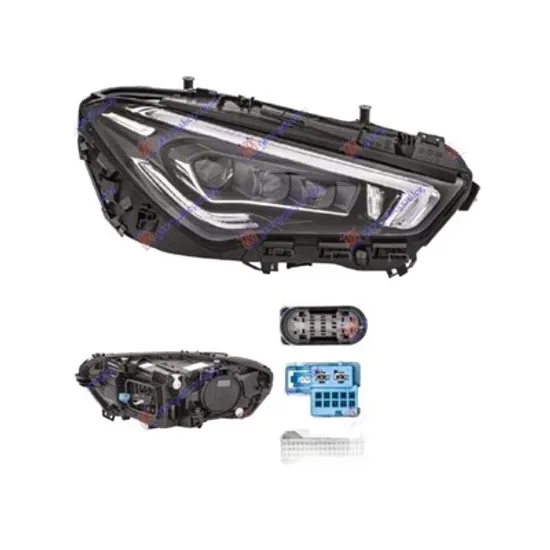 Faruri MERCEDES CLA C118 2019-> Far FULL LED adaptiv (W/O LOGO) (HELLA) dreapta Perioada 2019 2020 2021 2022 2023 2024
