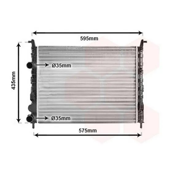 Radiator Motor FIAT PALIO 178 1996-> Radiator apa pentru 1,9 D - JTD (52x39,8x42x) 2000 -> Perioada 1996 1997 1998 1999 2000 2001 2002 2003 2004