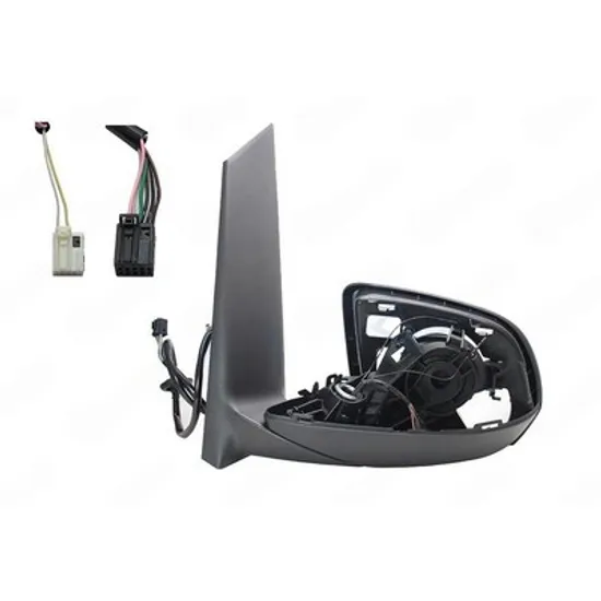 Oglinda MERCEDES VITO W447 2014-> Oglinda exterioara electrica cu incalzire (doar corp) (cu senzor banda) 8 PIN STANGA Perioada 2015 2016 2017 2018 2019 2020