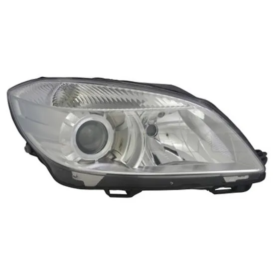 Faruri SKODA ROOMSTER 2006->2015 Far reglaj electric (H7) (E) (cu motor) (DEPO) dreapta Perioada 2010 2011 2012 2013 2014 2015