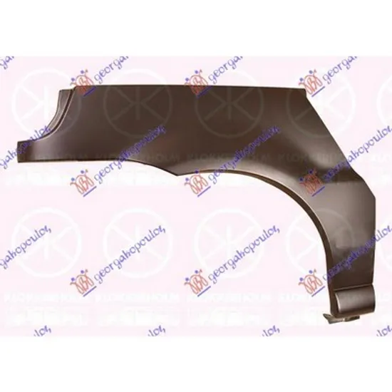 Pasaj Aripa VW POLO 6N2 1999->2001 Pasaj reparatie aripa spate 3 usi dreapta, Perioada 1999 2000 2001