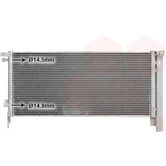 Radiator aer conditionat VOLVO S40 2 2004->2012, V50 2003->2012, C70 2 2006->2013, C30 2006->2012 pentru 2.0 D, perioada 2004 2005 2006 2007 2008 2009 2010 2011 2012