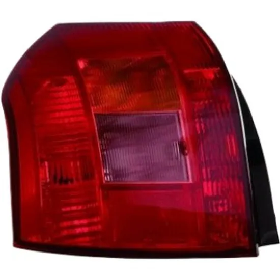 Lampa stop spate dreapta TOYOTA COROLLA E12 2001->2007 perioada 2001 2002 2003 2004 2005 2006 2007 pana la an de fabricatie 06/2004, rosu, semnal galben, pentru 3/5 usi, pentru 4 usi, cu bec P21/5W cu bec P21W,