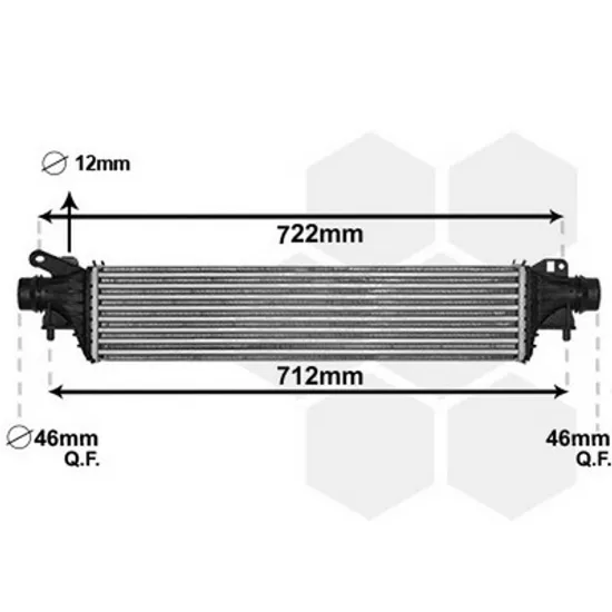 Intercooler OPEL CORSA E 2014->2018 Radiator intercooler 1.4 TURBO benzina 99/148 PS Perioada 2015 2016 2017 2018 2019