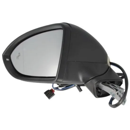 Oglinda exterioara stanga VW GOLF 7 Variant 2013->2019 perioada 2013 2014 2015 2016 2017 2018 2019 2020 , cu lampa podea, cu lumini de pozitie, cu semnal, numar pini 16, cu incalzire, rabatare electrica, prevopsit grund,