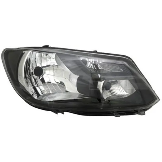 Faruri VW CADDY 3 2004->2015 Far reglaj electric fumuriu H4 E cu motor dreapta 2010->2015 Perioada 2010 2011 2012 2013 2014