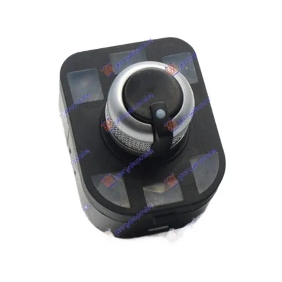 Buton Oglinda AUDI A3 8P1 2003->2012 Buton actionare oglinda exterioara (cromat)( 4 pini ) Perioada 2003 2004 2005 2006 2007 2008 2009 2010 2011 2012