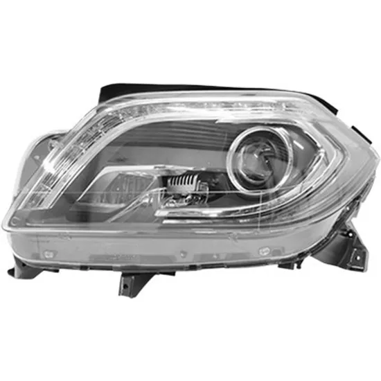 Far stanga MERCEDES GL-CLASS X166 2012->2015 perioada 2013 2014 2015 , fara motor reglaj, fara unitate de control Xenon, Bi-Xenon, fumuriu, adaptiv, cu bec D1S tub descarcare gaze