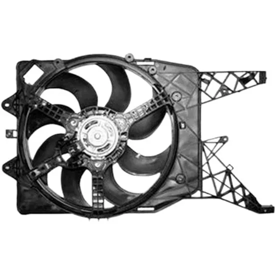 Ventilator motor OPEL CORSA D 2006->2014 1.6 Turbo 141KW 192CP , pentru motor A 16 LER, B 16 LER, Z 16 LER perioada 2006 2007 2008 2009 2010 2011 2012 2013 2014