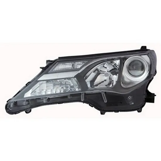 Faruri TOYOTA RAV 4 IV 2012->2018 Far reglaj electric cu daylight LED (E) (TYC) stanga Perioada 2013 2014 2015 2016 2017 2018