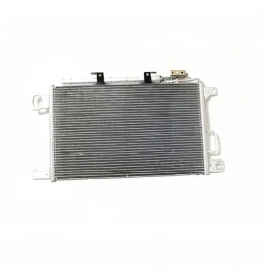 Radiator Aer Conditionat MERCEDES C-CLASS W203 2000->2007 Radiator condensator aer conditionat benzina diesel (590x375) (VALVE 12 mm) Perioada 2000 2001 2002 2003