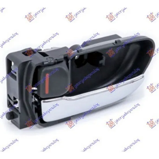 Maner Usa SUBARU IMPREZA 2000->2007 Maner usa fata/spate interior cromat/negru stanga Perioada 2000 2001 2002 2003 2004 2005 2006 2007