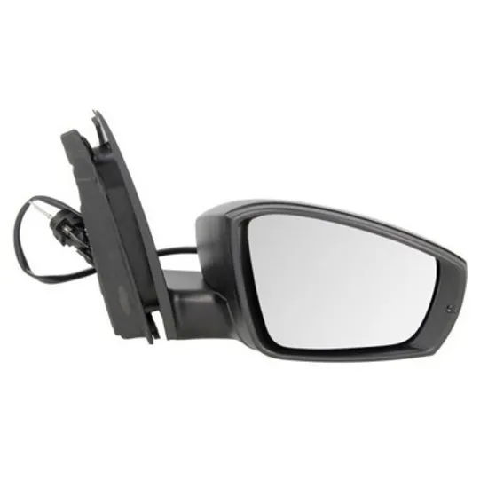 Oglinda VW POLO 6R1 2009->2020 Oglinda exterioara cu cabluri pentru vopsit (cu semnal) (mufa dreapta) DREAPTA Perioada 2009 2010 2011 2012 2013 2014