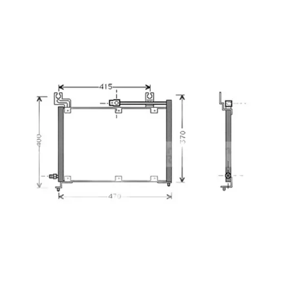 Radiator Aer Conditionat SUZUKI SWIFT 2 1989->2004 Radiator aer conditionat 44x30x1 6 Perioada 1989 1990 1991 1992 1993 1994 1995 1996 1997 1998 1999 2000 2001 2002 2003 2004