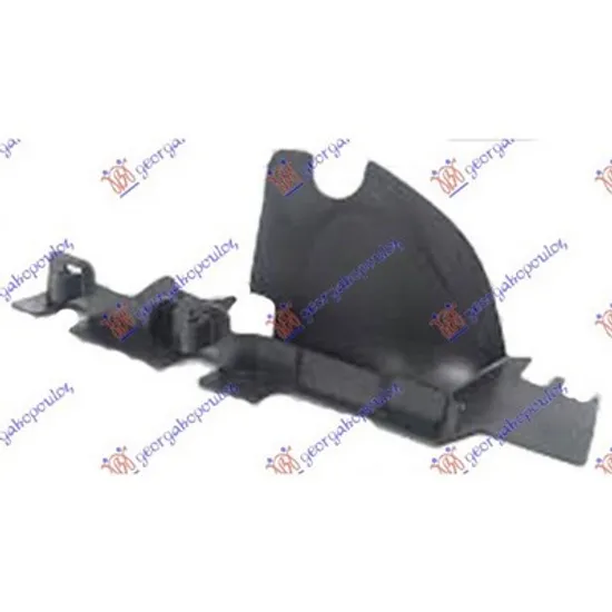 Admisie Aer VW GOLF 6 2008->2013 Priza aer radiator PLASTIC (suport lateral) dreapta Perioada 2008 2009 2010 2011 2012 2013