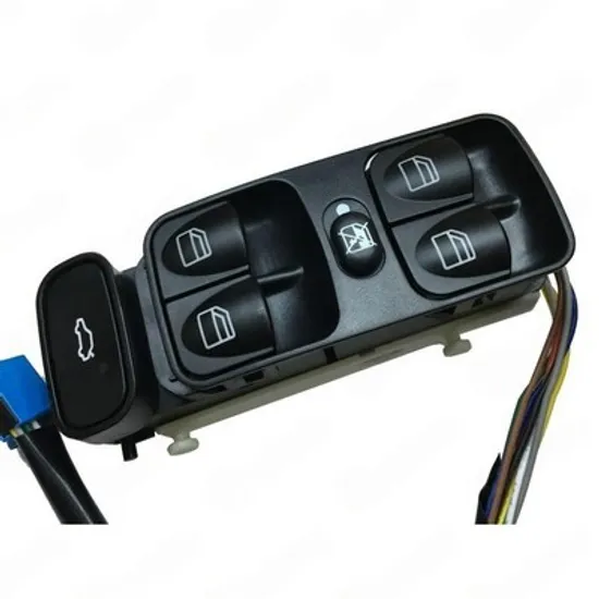 Butoane usa MERCEDES C-CLASS W203 2000->2007 Panou butoane usa fata pentru 4 usi (9pin) STANGA Perioada 2003 2004 2005 2006 2007