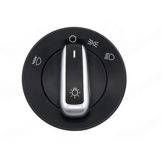Comutator lumini VW NEW BEETLE 1998->2010 Buton comanda faruri cromat (17pin) Perioada 1998 1999 2000 2001 2002 2003 2004 2005 2006 2007 2008 2009 2010