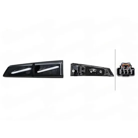 Stop Spate PEUGEOT 408 2 2022-> Lampa stop spate interioara LED (DYNAMIC) (HELLA) DREAPTA Perioada 2022 2023 2024 2025