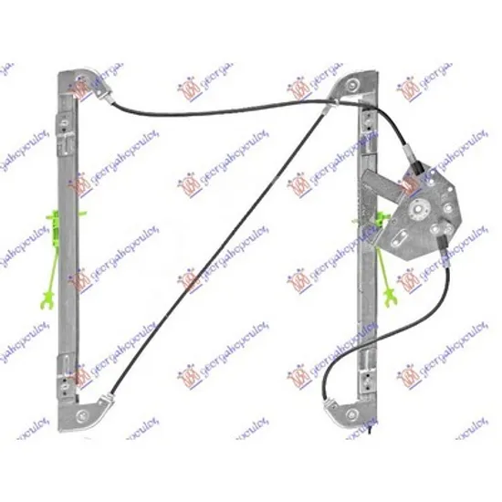 Macara Usa BMW 3 E46 1997->2005 Macara usa fata electrica (fara motor) EUR dreapta Perioada 1998 1999 2000 2001 2002 2003 2004 2005