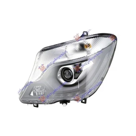Faruri MERCEDES SPRINTER 906 2006->2017 Far Bi-XENON AFS cu daylight LED (HELLA) stanga Perioada 2013 2014 2015 2016 2017 2018