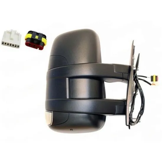 Oglinda IVECO DAILY 4 2006->2012 Oglinda exterioara electrica cu incalzire (cu semnal) (cu lampa pozitie W16W) (7+2 PIN) scurt DREAPTA Perioada 2011 2012 2013 2014