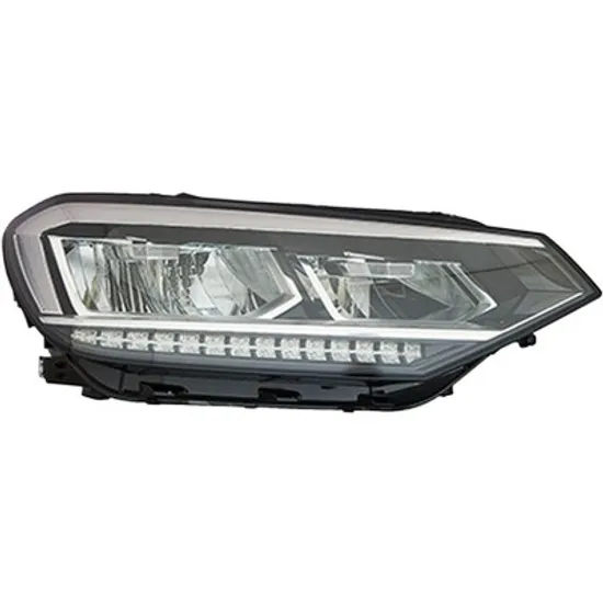 Far dreapta VW TOURAN 2010->2016 perioada 2015 2016 2017 2018 2019 2020 cu motor reglaj, semnal transparent, cu reglaj electric, cu bec LED