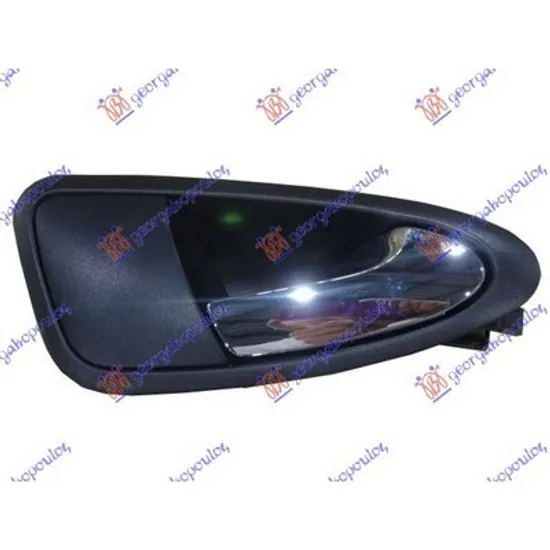 Maner Usa SEAT IBIZA 4 2008->2017 Maner usa fata interior cromat/negru dreapta Perioada 2008 2009 2010 2011 2012 2013 2014 2015 2016 2017