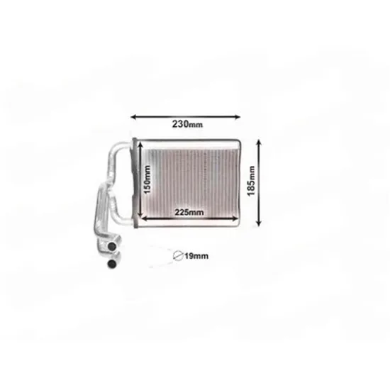 Radiator Incalzire HYUNDAI i40 2012-> Calorifer (225x150) Perioada 2012 2013 2014 2015 2016 2017