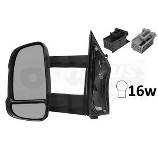 Oglinda CITROEN JUMPER 2006-> Oglinda exterioara electrica cu incalzire (cu semnal si senzor) lunga stanga Perioada 2006 2007 2008 2009 2010 2011 2012 2013 2014 2015 2016 2017 2018