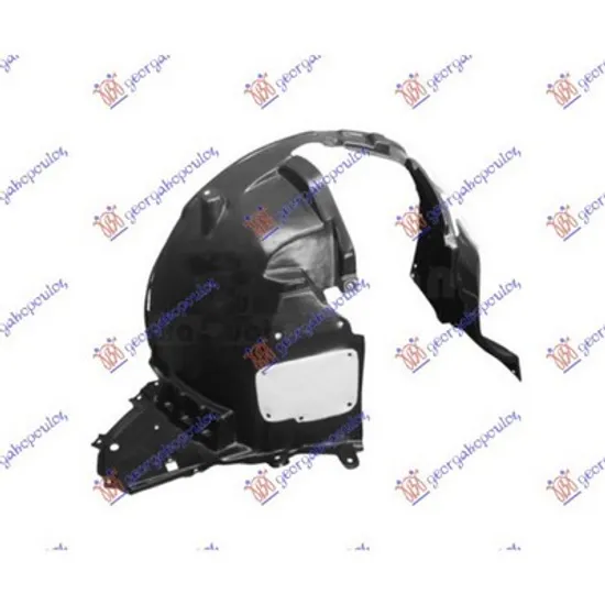 Carenaj fata NISSAN QASHQAI 2 2013->2020 Carenaj fata SPORT dreapta Perioada 2017 2018 2019 2020 2021 2022 2023