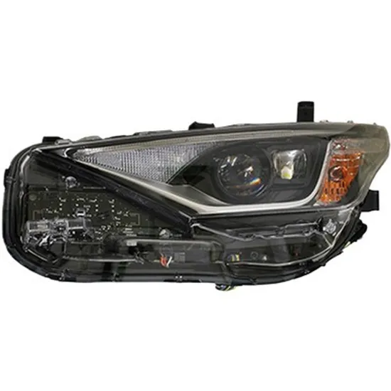 Far stanga TOYOTA AURIS / COROLLA E18 2012->2018 perioada 2012 2013 2014 2015 2016 2017 2018 de la an de fabricatie 08/2015, cu motor reglaj, semnal transparent, cu reglaj electric, cu bec HIR2, cu bec LED