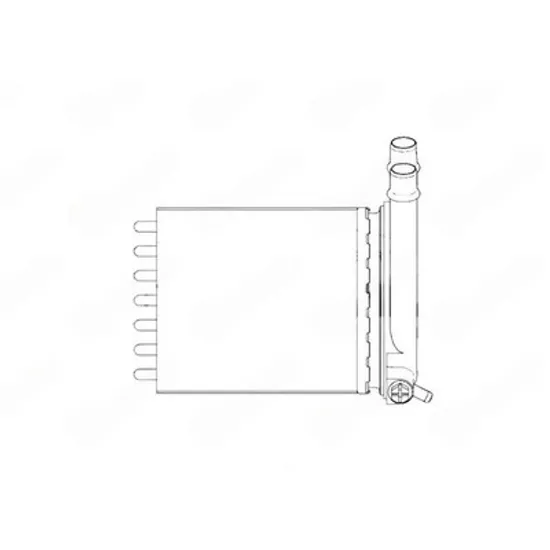 Radiator Incalzire CITROEN JUMPY 2016-> Calorifer (spate) 1.5-1.6-2.0 diesel (150x139) Perioada 2016 2017 2018 2019 2020 2021