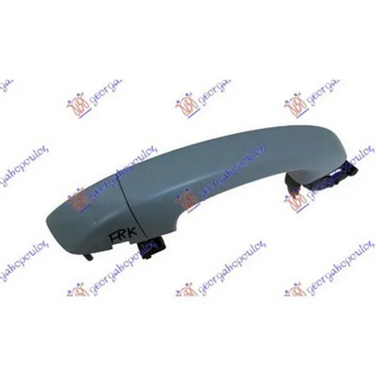 Maner Usa VW TOUAREG 2010->2018 Maner usa spate exterior dreapta, Perioada 2010 2011 2012 2013 2014 2015 2016 2017