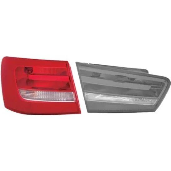 Lampa stop spate stanga AUDI A6 Allroad C7 2012->2018 perioada 2012 2013 2014 pana la an de fabricatie 2014, semnal alb, exterior