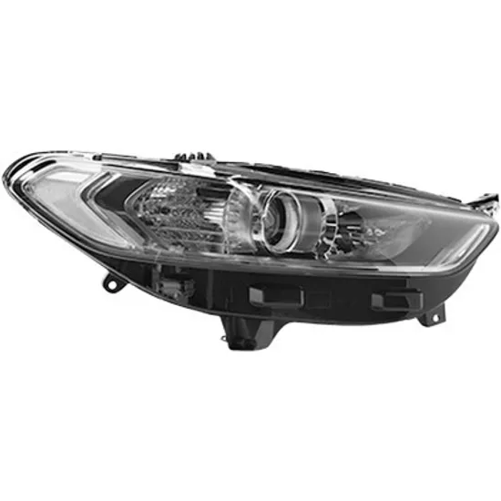 Far dreapta FORD MONDEO 5 2014-> perioada 2014 2015 2016 2017 2018 2019 de la an de fabricatie 01/2019, cu motor reglaj, cu reglaj electric, cu lumina de zi, numar pini/fire 10, cu bec H15, cu bec H7
