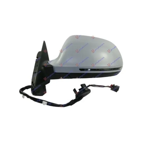 Oglinda AUDI A3 8P1 2003->2012 Oglinda ext stanga electrica/incalz/semnal pt 3 usi (03.08-) Perioada 2008 2009 2010 2011 2012