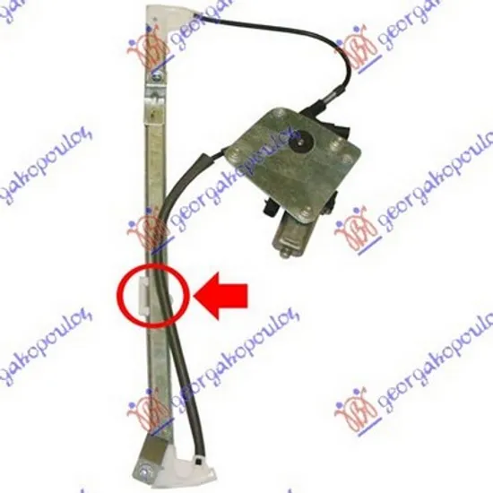 Macara Usa JEEP CHEROKEE LIBERTY KJ 2001->2008 Macara usa spate stanga 2005-> Perioada 2005 2006 2007 2008