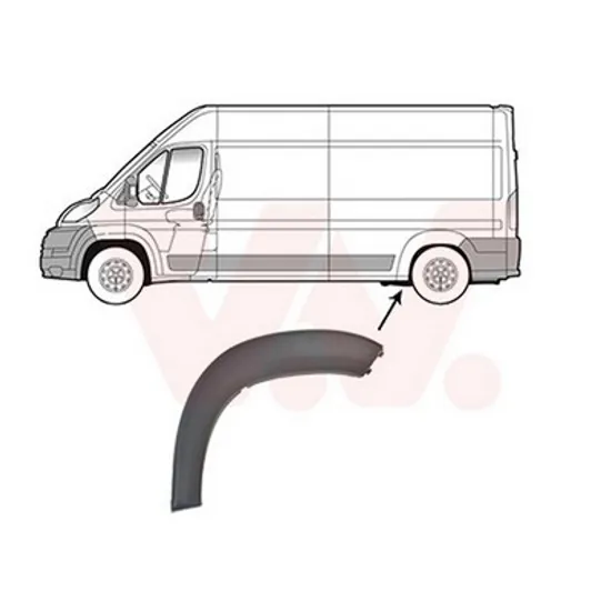 Bandou aripa spate PEUGEOT BOXER 2006-> Bandou aripa spate stanga Perioada 2006 2007 2008 2009 2010 2011 2012 2013 2014