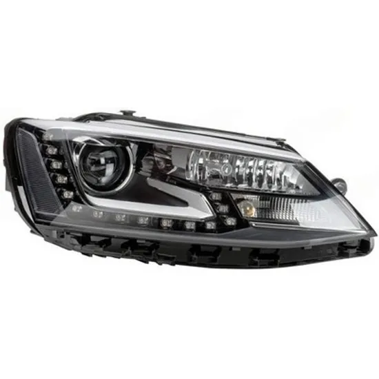 Faruri VW JETTA 6 2010-> Far Bi-XENON adaptiv cu Daylight LED (HELLA) DREAPTA Perioada 2010 2011 2012 2013 2014