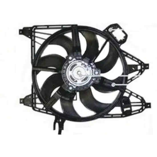 Ventilator Motor RENAULT KANGOO 1997->2007 Ventilator 1.5-1.9 DCI diesel (+A/C) (385 mm) (400W) (2PIN) Perioada 1997 1998 1999 2000 2001 2002 2003 2004 2005 2006 2007