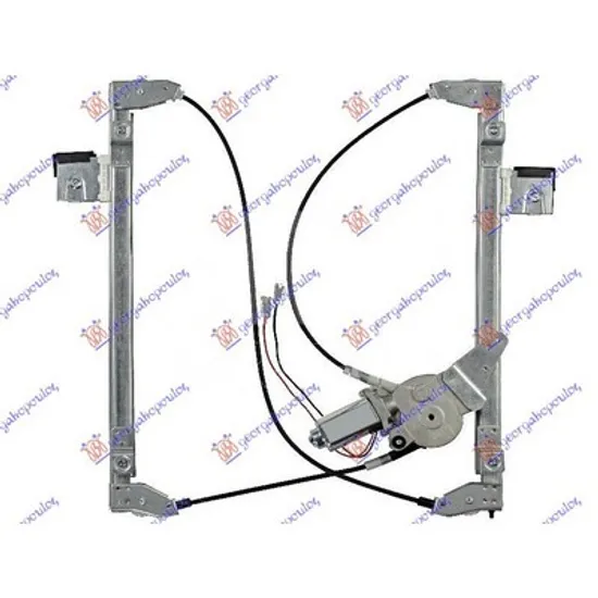 Macara Usa FORD FOCUS 1 1998->2008 Macara usa fata electrica (2 cablu) EUROPE stanga Perioada 1998 1999 2000 2001 2002 2003 2004