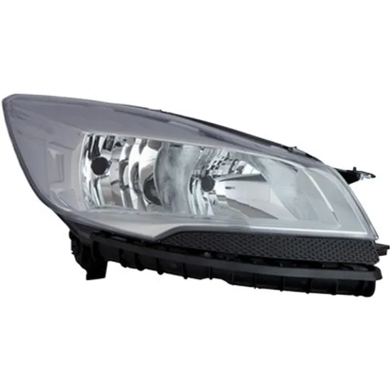 Far dreapta FORD KUGA 2 2012->2019 perioada 2013 2014 2015 2016 cu motor reglaj, semnal transparent, cu reglaj electric, cu lumina de zi, cu bec H15, cu bec H7