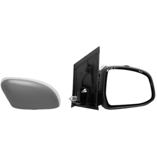 Oglinda exterioara dreapta FORD FOCUS 2 2004->2013 perioada 2004 2005 2006 2007 2008 2009 2010 2011 2012 de la an de fabricatie 02/2008, cu lampa podea, cu semnal, cu incalzire, rabatare electrica, prevopsit grund