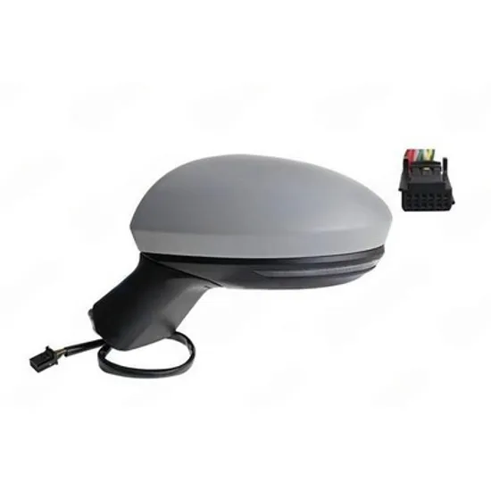 Oglinda MITSUBISHI COLT 7 2023-> Oglinda exterioara electrica cu incalzire cu rabatare electrica pentru vopsit (cu semnal si senzor banda) (10 PIN) STANGA Perioada 2023 2024 2025