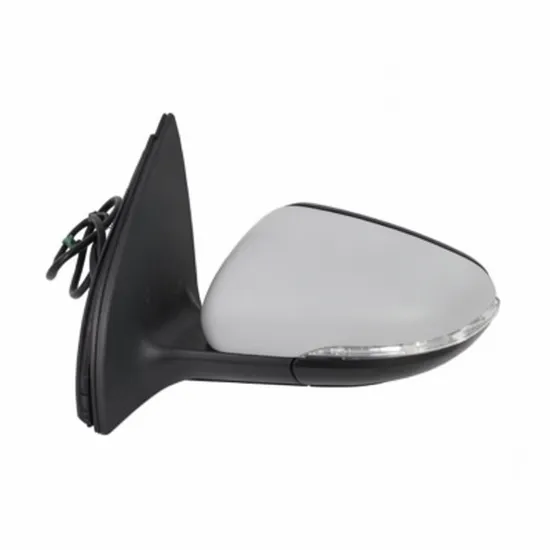 Oglinda VW GOLF 6 2008->2013 Oglinda exterioara electrica cu incalzire pentru vopsit (cu semnal si lampa podea) STANGA Perioada 2008 2009 2010 2011 2012 2013