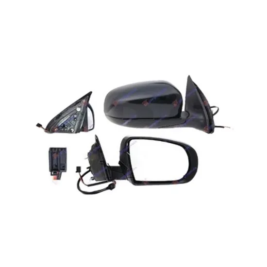 Oglinda JEEP CHEROKEE 2013-> Oglinda exterioara electrica cu incalzire.pentru vopsit (cabluri lungi) dreapta, Perioada 2014 2015 2016 2017 2018 2019