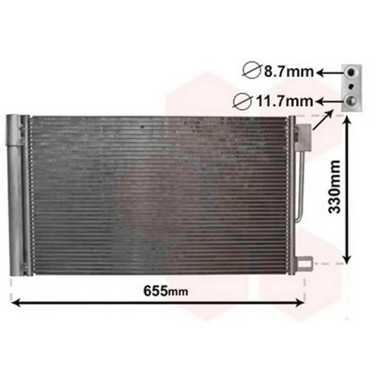 Radiator Aer Conditionat ALFA ROMEO GIULIETTA 2010->2020 Radiator aer conditionat benzina/ diesel (57x35) Perioada 2010 2011 2012 2013 2014 2015 2016 2017 2018 2019 2020